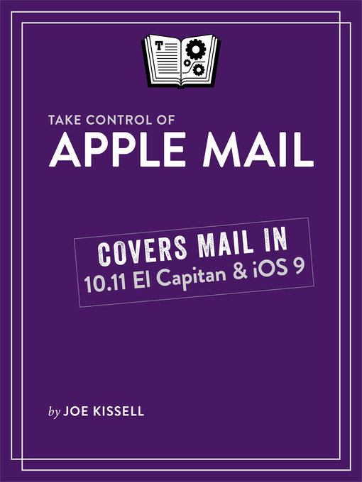 Title details for Take Control of Apple Mail by Joe Kissell - Available
